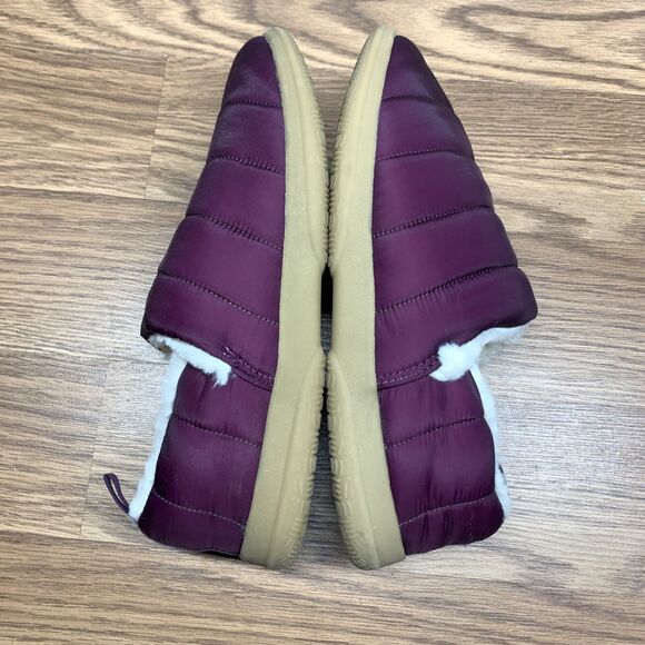 Vionic Tranquil Cozy Lined Supportive Slipper Purple Plum Walking Sole Size 9 - Picture 2 of 9